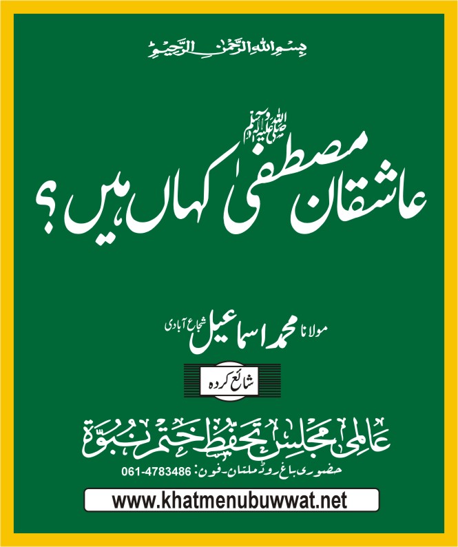 عاشقان مصطفٰی کہاں ہیں؟ رد قادیانیت پر لٹریچر